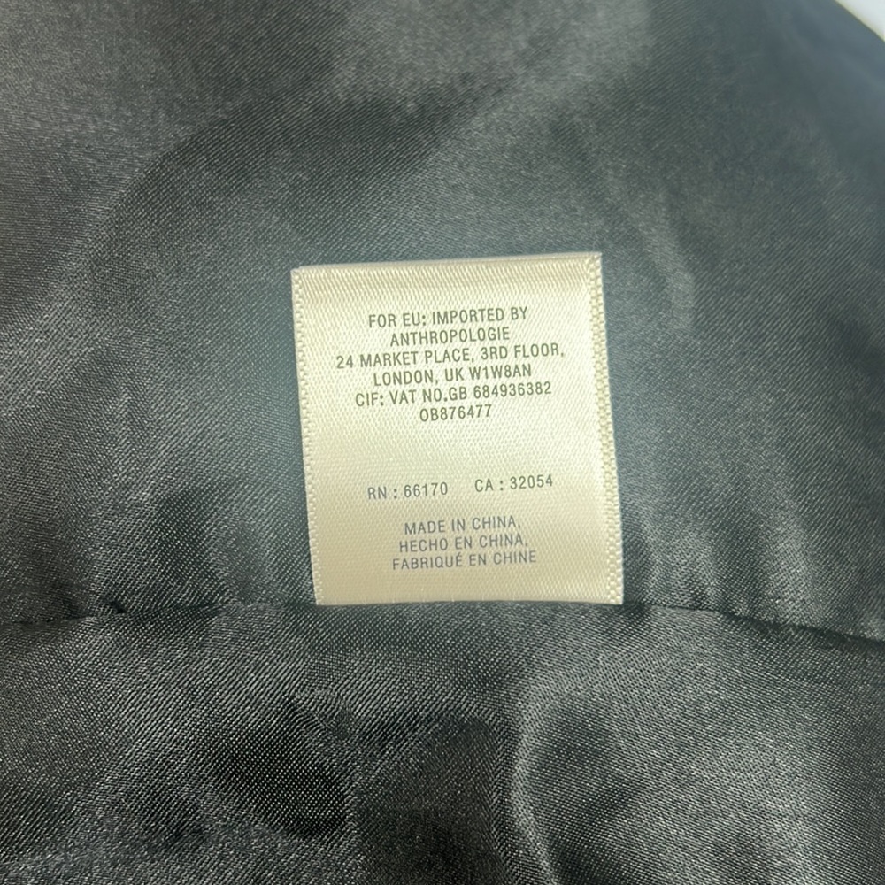 Anthropologie sweater / vegan leather moto jacket - Picture 9 of 12